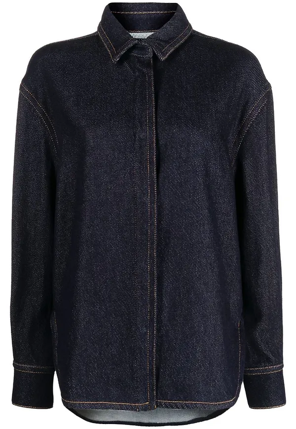 Lanvin jeansskjorta - Blå