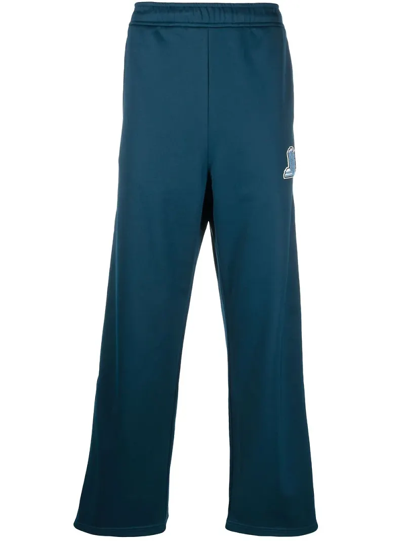 Lanvin JL sweatpants med logotyp - Blå