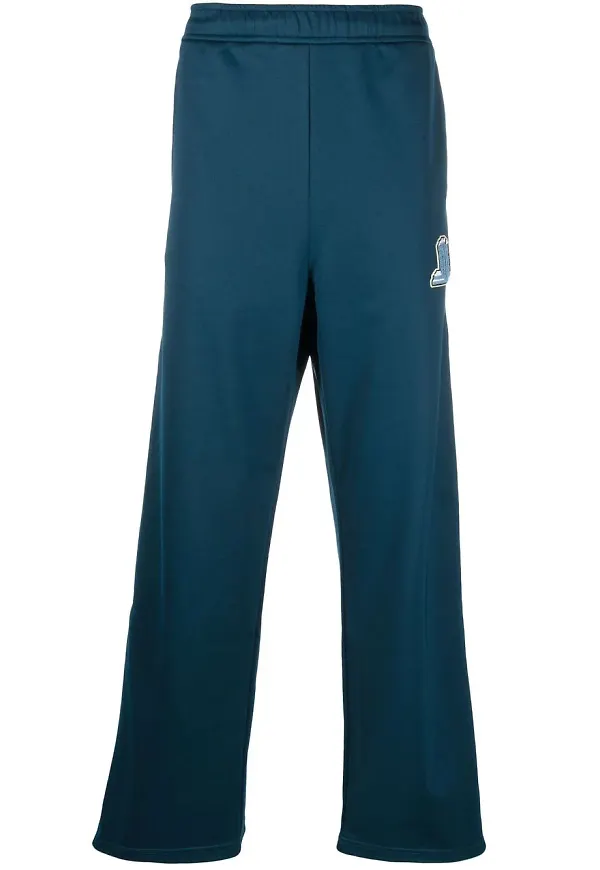 Lanvin JL sweatpants med logotyp - Blå