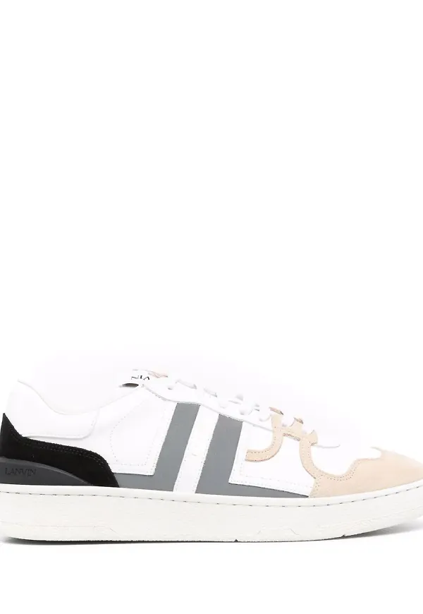 Lanvin Low Clay låga sneakers - Vit