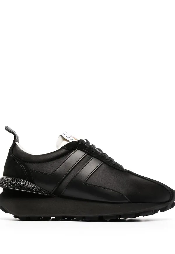 Lanvin lädersneakers - Svart