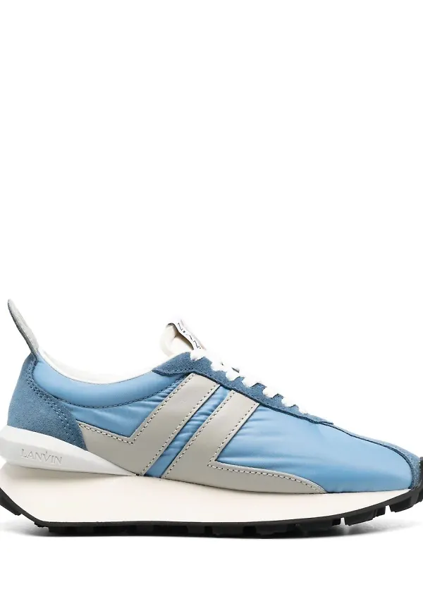 Lanvin låga sneakers - Blå