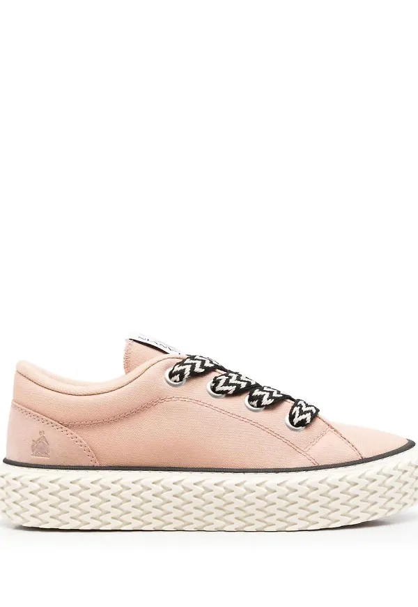 Lanvin låga sneakers - Rosa