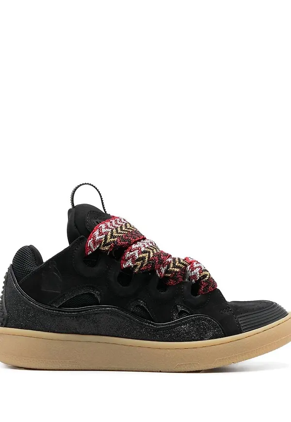 Lanvin låga sneakers - Svart