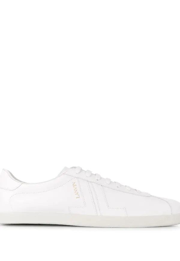 Lanvin låga sneakers med färgblock - Vit