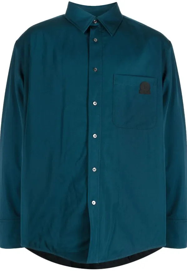 Lanvin plisserad skjorta - Blå