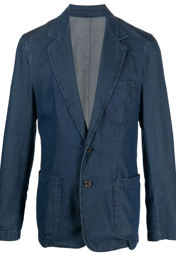Lanvin Pre-Owned jeansblazer från 2010-talet - Blå