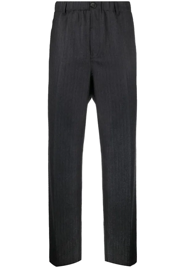 Lanvin randiga finbyxor - Grå
