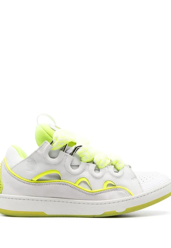 Lanvin sneakers med rund tå - Vit