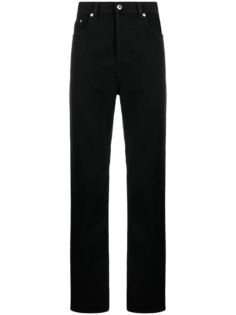 Lanvin straight-jeans - Svart