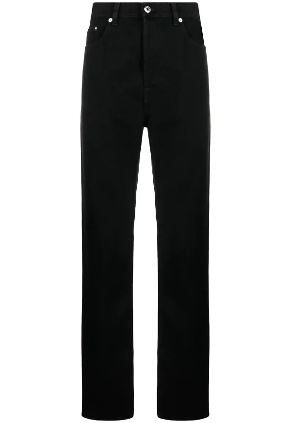 Lanvin straight-jeans - Svart
