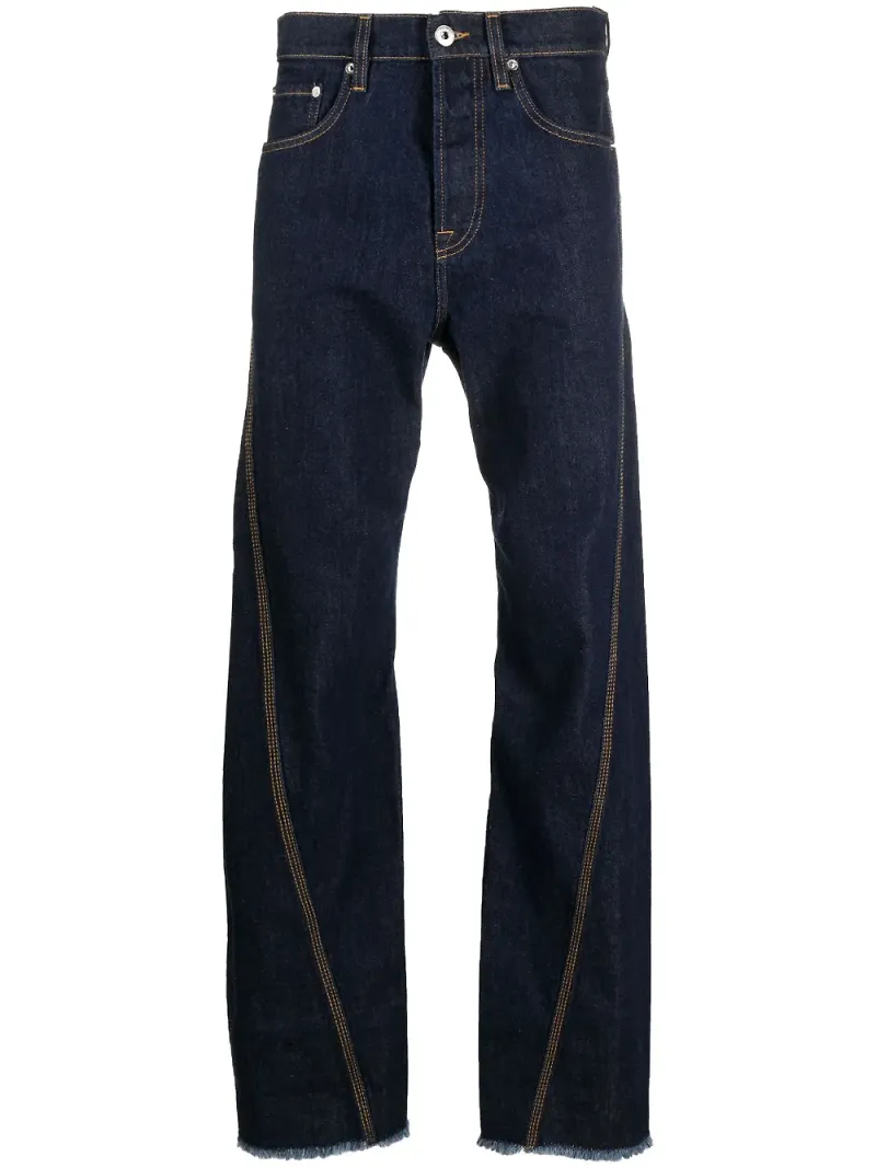Lanvin straight-jeans - Blå