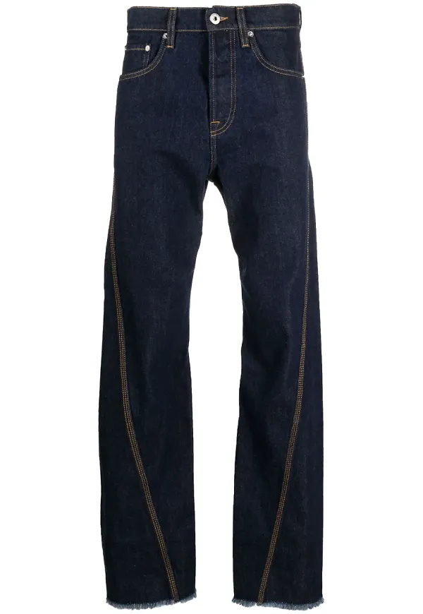 Lanvin straight-jeans - Blå