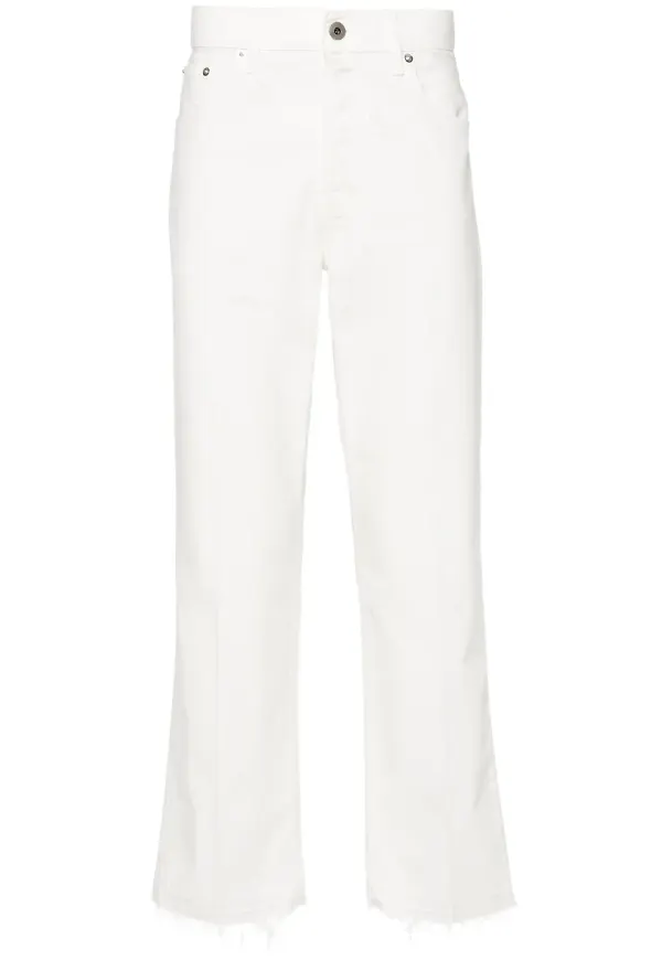 Lanvin straight-jeans - Vit