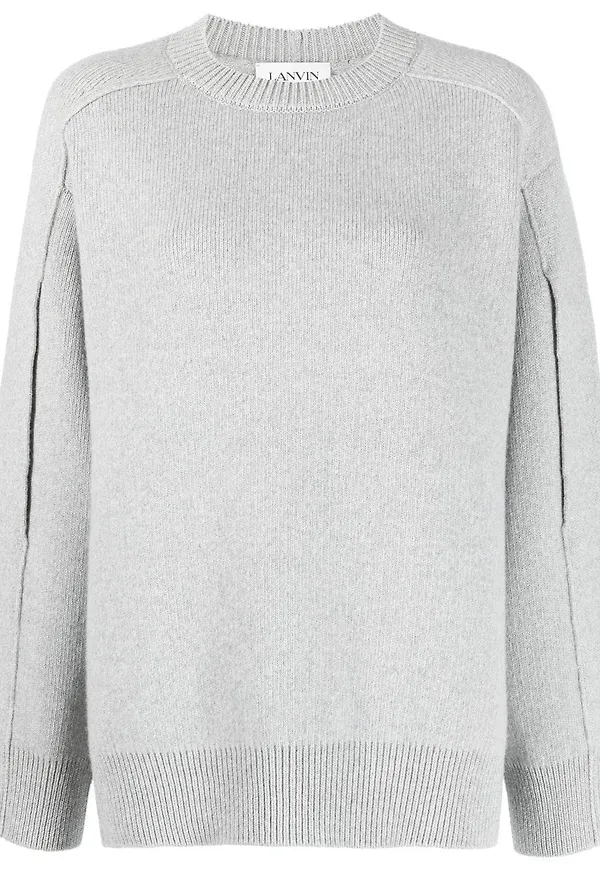Lanvin tröja med cape - Grå
