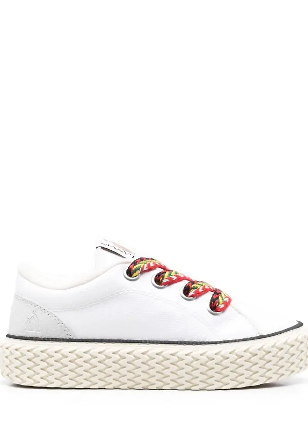 Lanvin Wonder låga sneakers - Vit