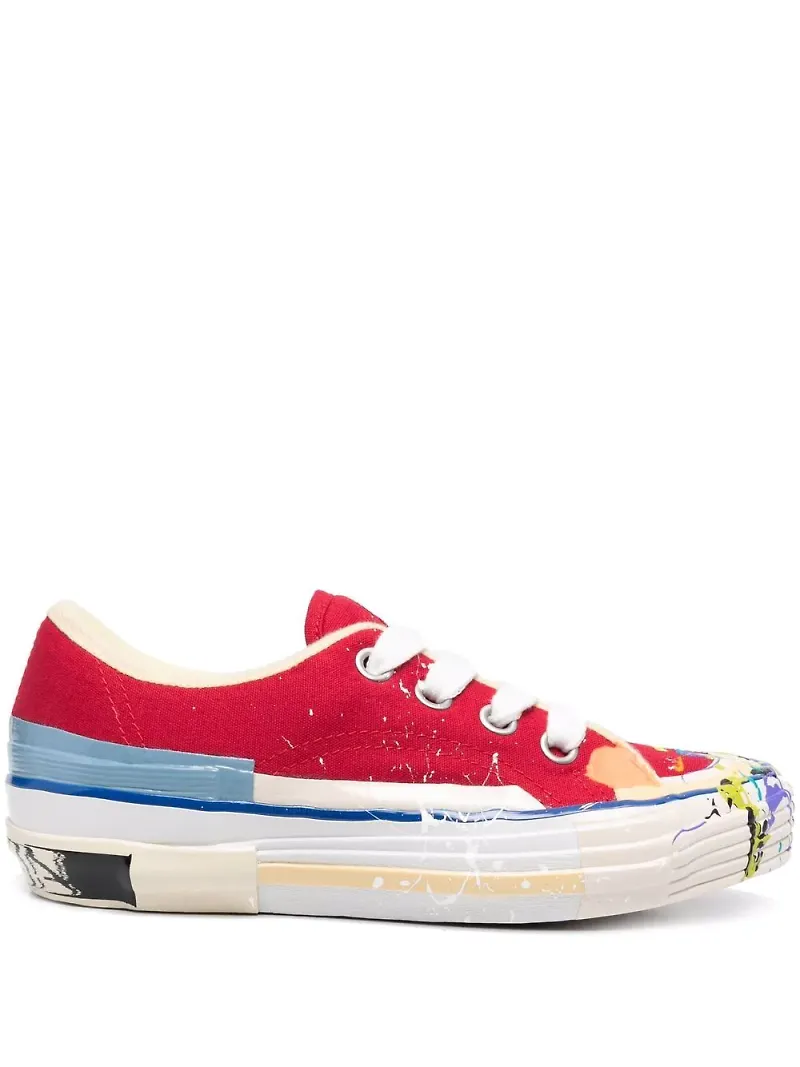 Lanvin x Gallery Dept. låga sneakers - Röd
