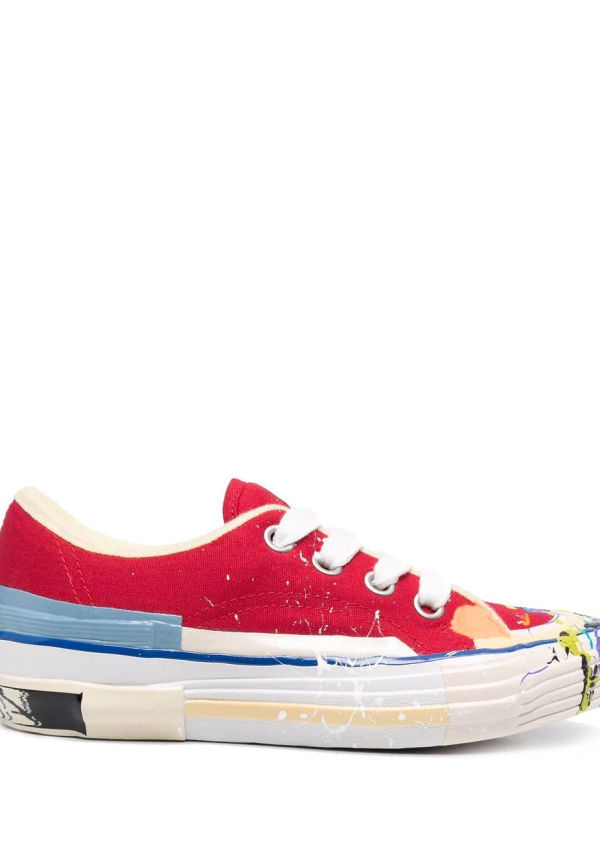 Lanvin x Gallery Dept. låga sneakers - Röd