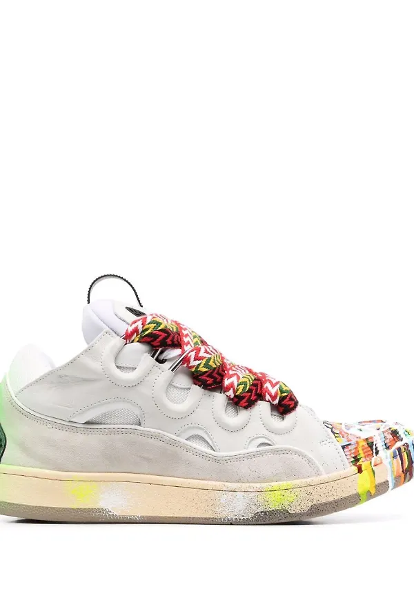 Lanvin x Gallery Dept Curb sneakers - Vit