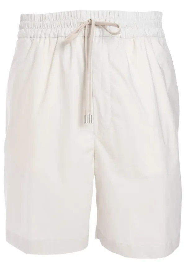 Lardini shorts med dragsko - Vit