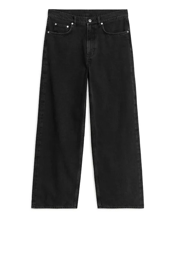 LARK Loose Jeans - Grey