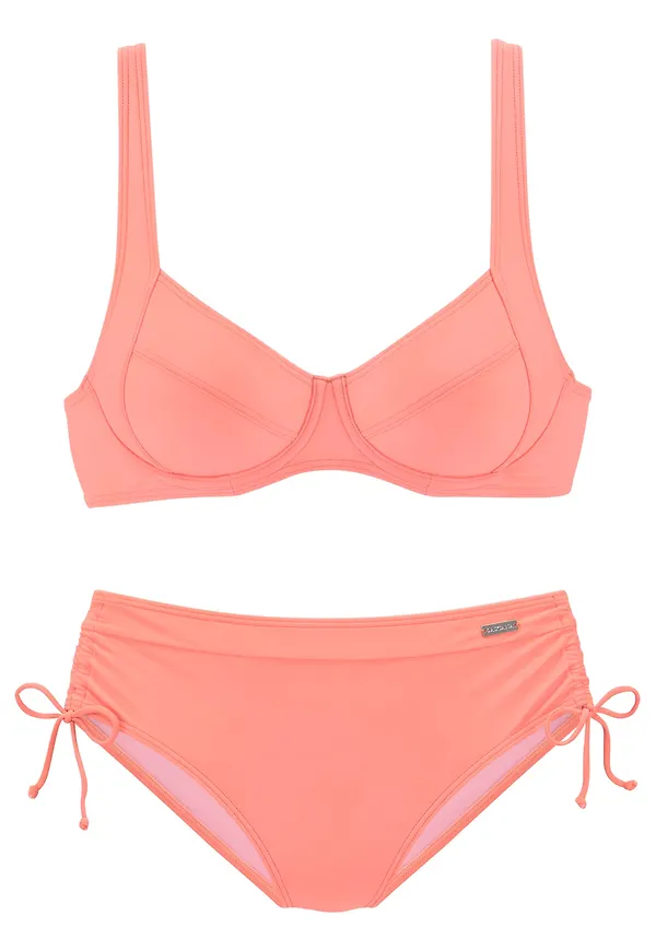 LASCANA Bikini orangeröd