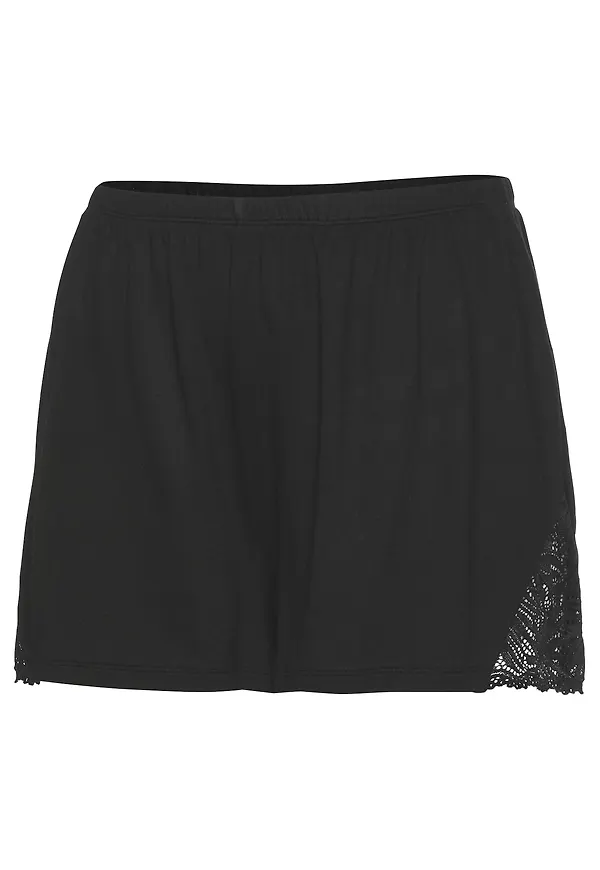 LASCANA Pyjamasbyxa svart