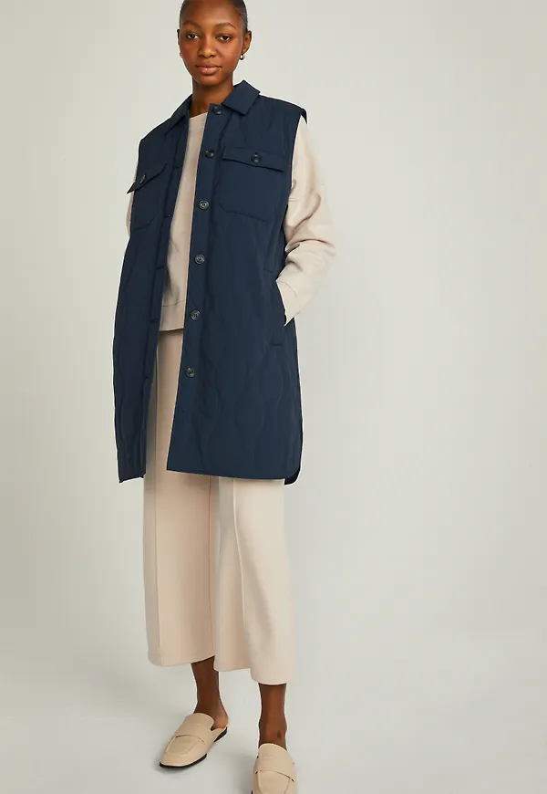 Lathi quilted vest