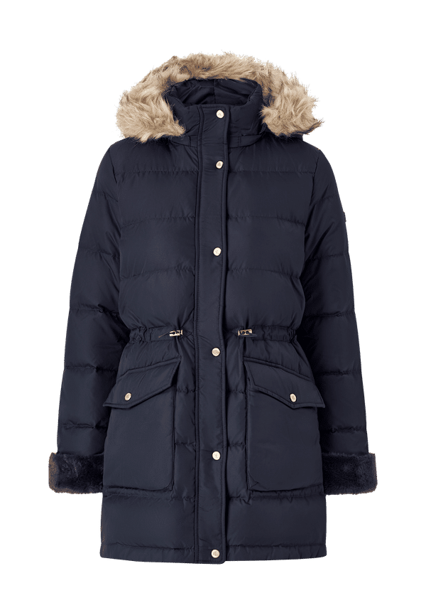 Lauren Ralph Lauren - Jacka Cinch Waist HD - Blå - 38