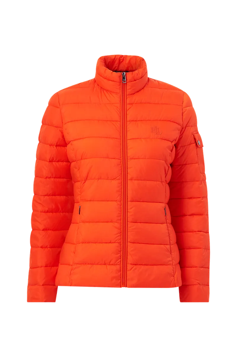 Lauren Ralph Lauren - Jacka med quiltat mönster - Orange