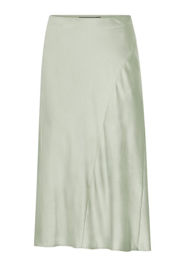 Lauren Ralph Lauren - Kjol Hammered Satin Skirt - Grön - 40