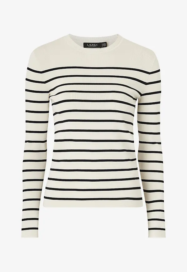 Lauren Ralph Lauren - Tröja LS Sweater - Beige