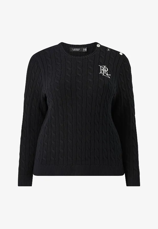 Lauren Ralph Lauren Curve - Tröja Pullover - Svart