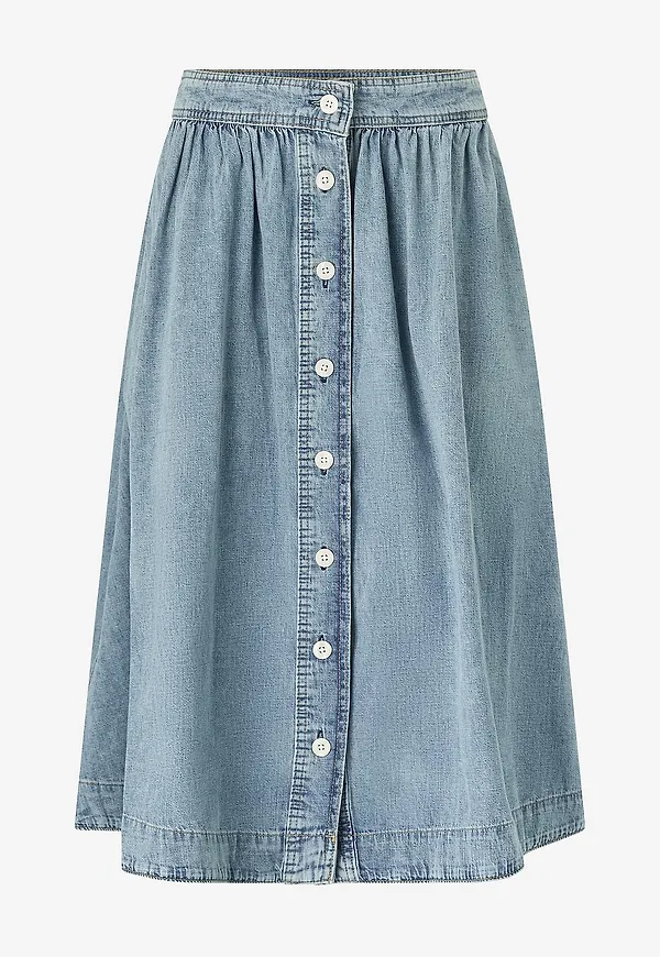Lauren Ralph Lauren - Jeanskjol 2x1 - Blå