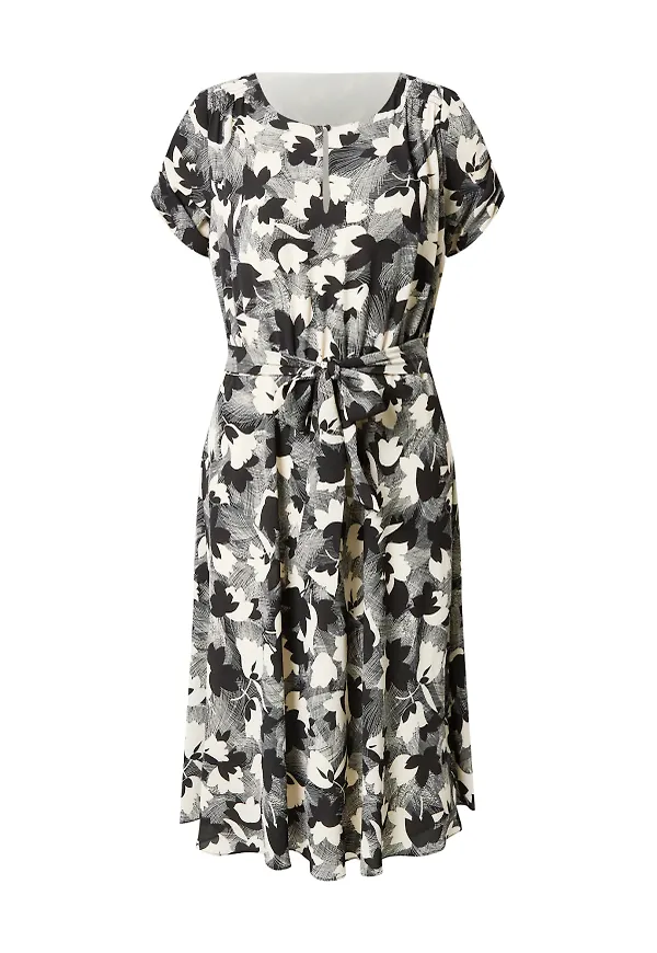 Lauren Ralph Lauren Klänning kräm / svart