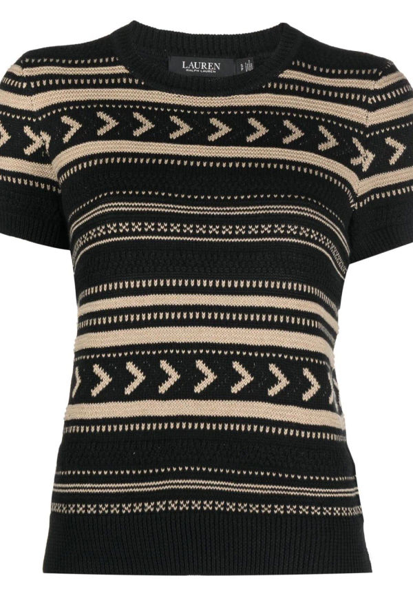 Lauren Ralph Lauren Konsuelo kortärmad pullover - Svart