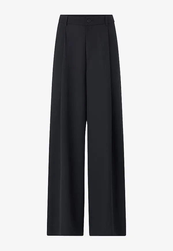 Lauren Ralph Lauren - Kostymbyxor Triple Ggt - Svart