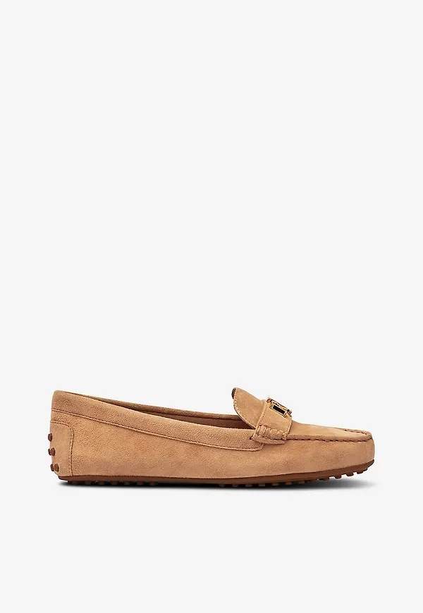 Lauren Ralph Lauren - Loafers Driver - Brun
