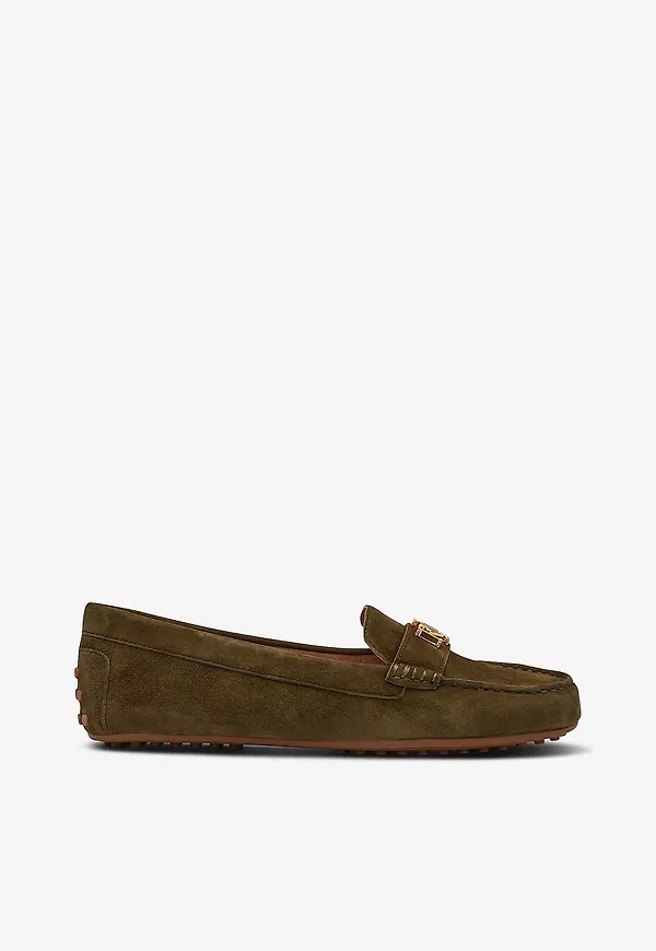 Lauren Ralph Lauren - Loafers Driver - Grön