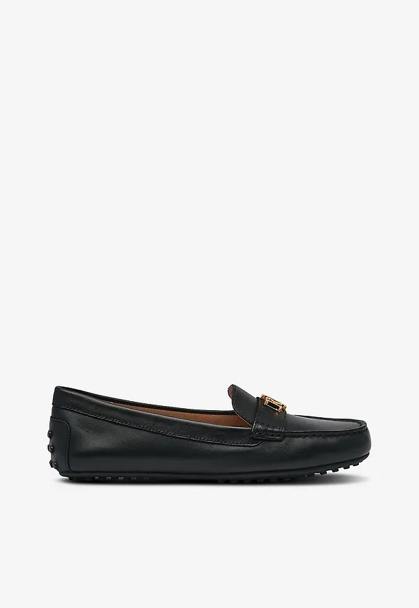 Lauren Ralph Lauren - Loafers Driver - Svart
