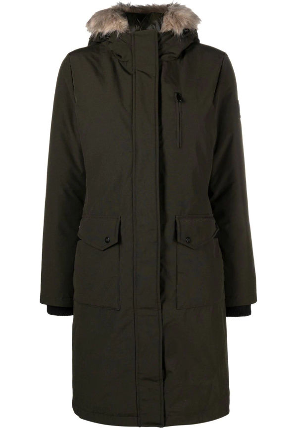 Lauren Ralph Lauren parkas med huva - Grön
