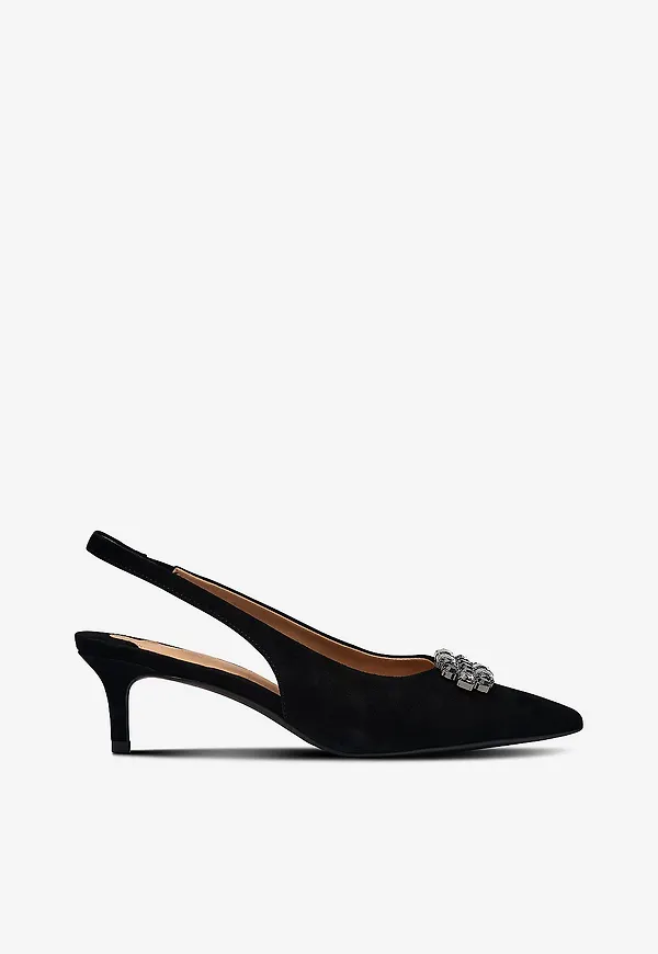 Lauren Ralph Lauren - Pumps Slingback - Svart