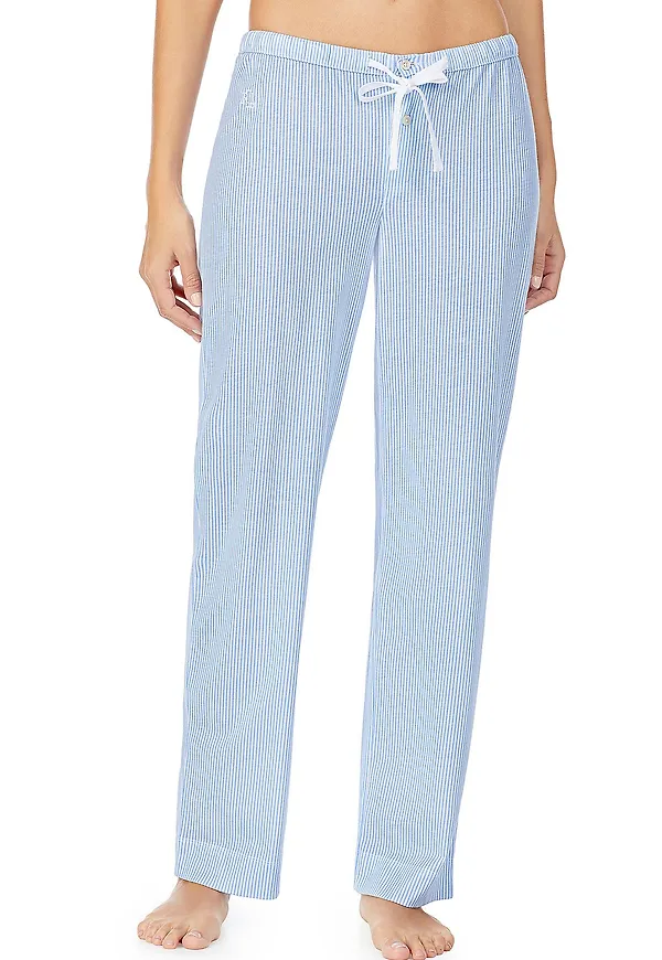 Lauren Ralph Lauren - Pyjamasbyxor LRL Separate Long Pants - Blå