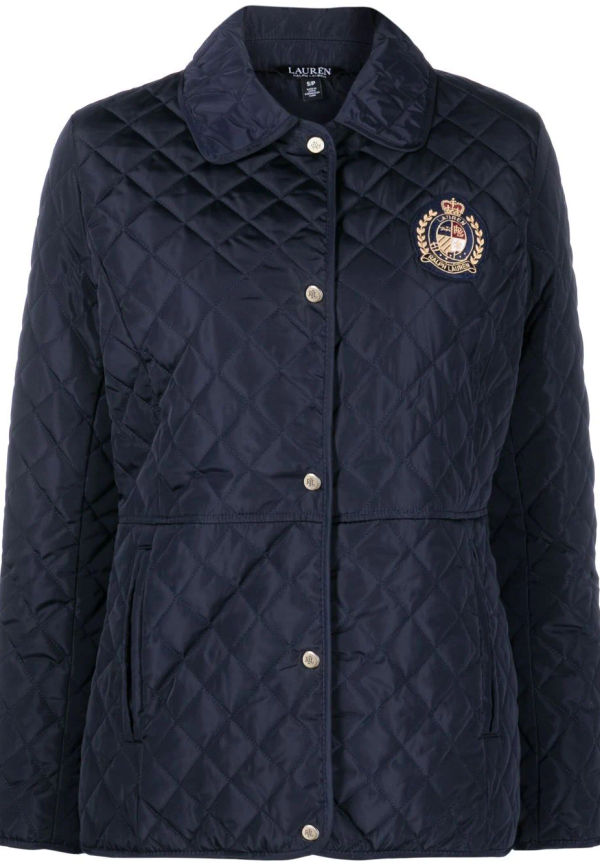 Lauren Ralph Lauren quiltad jacka - Blå