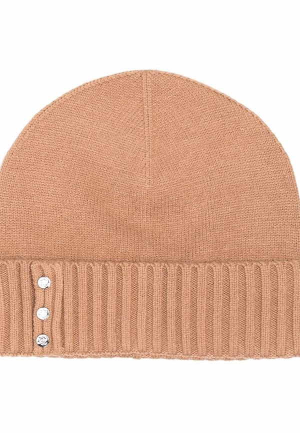 Lauren Ralph Lauren stickad mössa med präglade knappar - Neutral