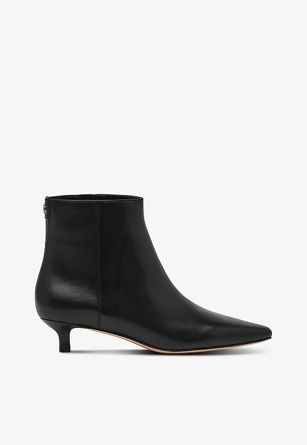 Lauren Ralph Lauren - Stövletter Bootie - Svart