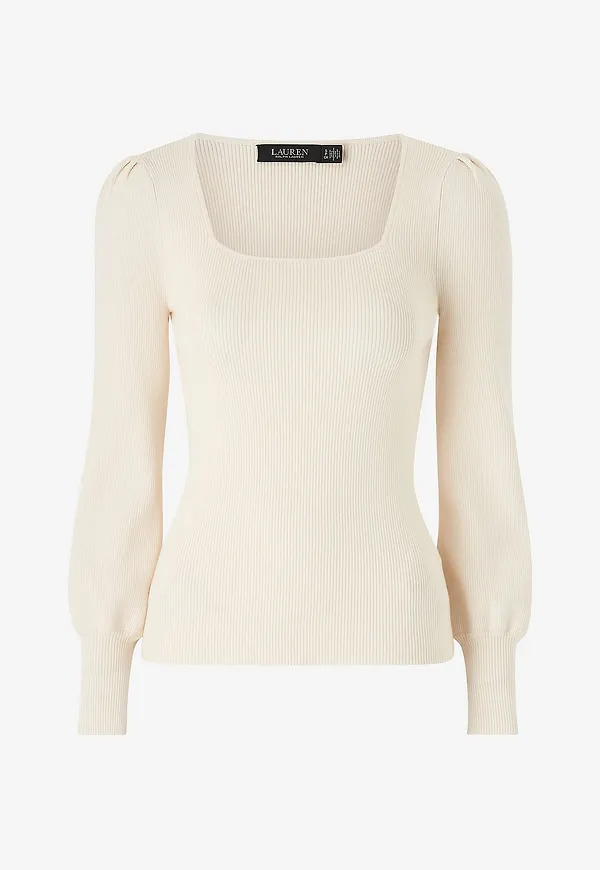 Lauren Ralph Lauren - Tröja LS Sweater - Beige