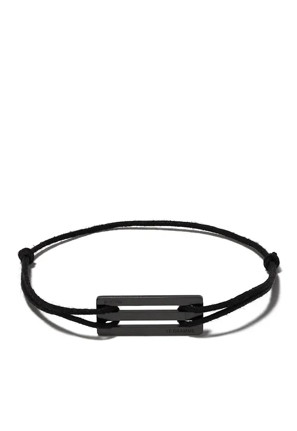 Le Gramme armband - Svart