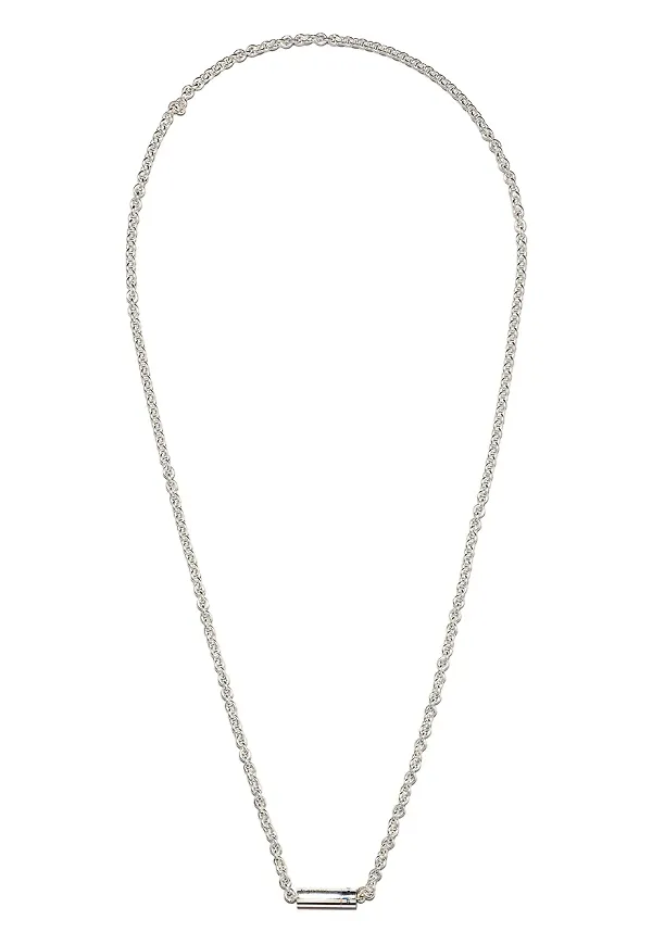 Le Gramme Le 27g kedjehalsband - Silverfärgad