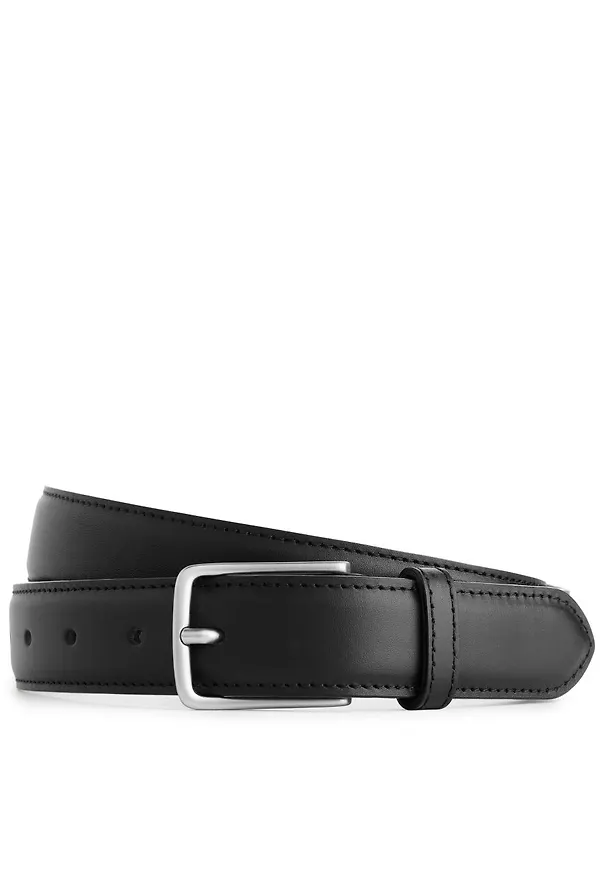 Leather Belt - Black